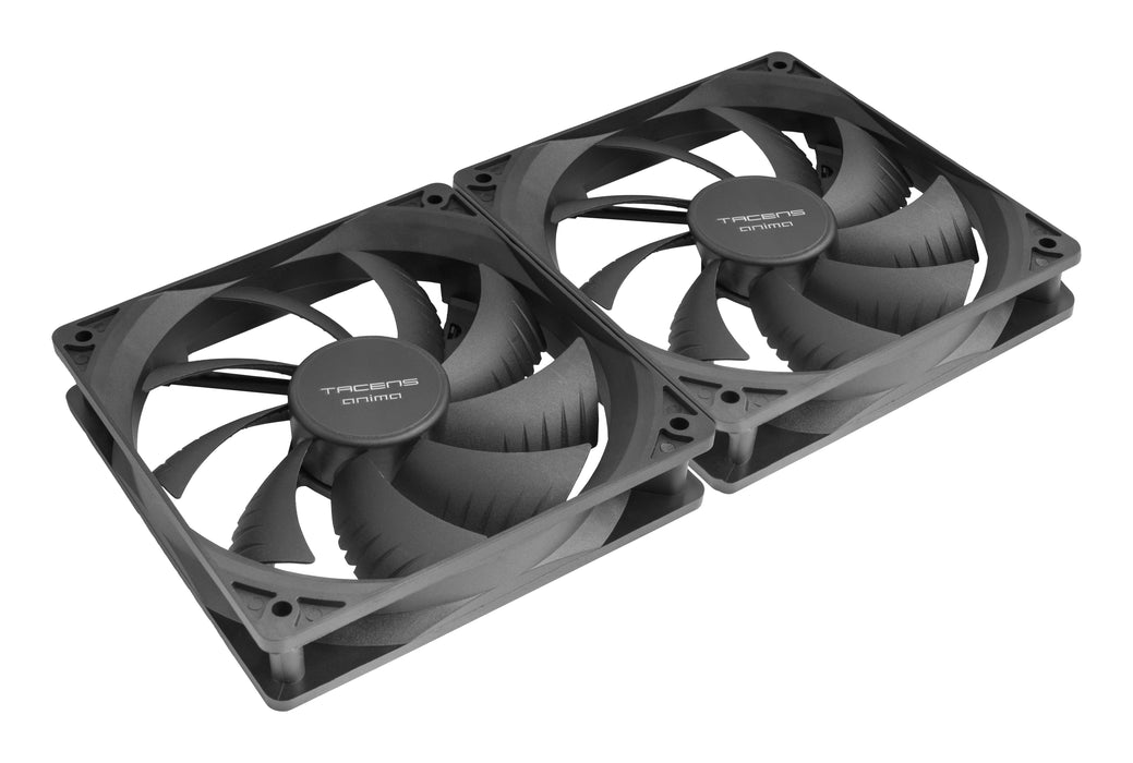 EAN 8435693112204 - Tacens Anima AF12X2 sistema de refrigeración para ordenador Carcasa del ordenador Ventilador 12 cm Negro  imagen 3