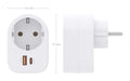EAN 8435739901700 - AISENS ASPS-1A1C06-W cargador de dispositivo móvil Universal Blanco Corriente alterna Carga rápida Interi imagen 4