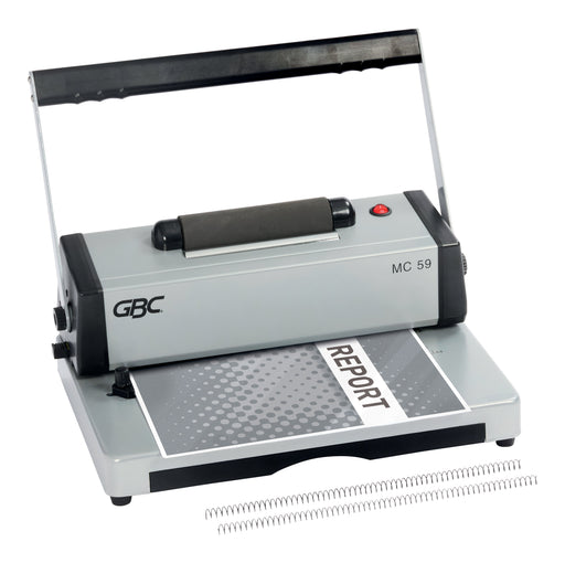 EAN 5028252643405 - GBC 4410057 máquina de encuadernación Máquina de encuadernación en espiral 450 hojas Plata imagen 1
