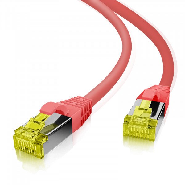 EAN 4005938637683 - Helos 263768 cable de red Rojo 3 m Cat6a S/FTP (S-STP) imagen 1