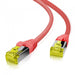 EAN 4005938637713 - Helos 263771 cable de red Rojo 0,5 m Cat6a S/FTP (S-STP) imagen 1