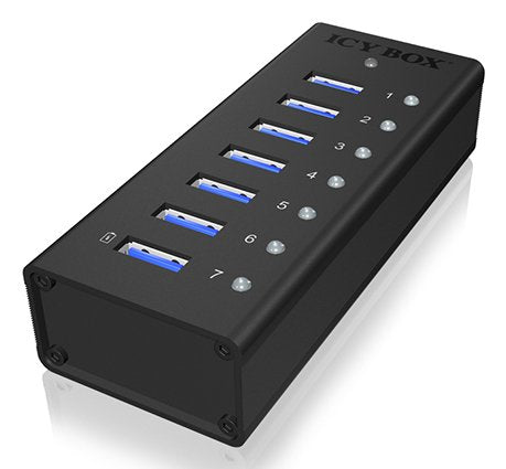 EAN 4250078160182 - ICY BOX IB-AC618 USB 3.2 Gen 1 (3.1 Gen 1) Type-B 5000 Mbit/s Negro imagen 2