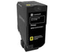 EAN 0734646616447 - Lexmark CS720 cartucho de tóner 1 pieza(s) Original Amarillo imagen 1