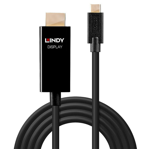 EAN 4002888432924 - Lindy 43292 adaptador de cable de vídeo 2 m USB Tipo C HDMI tipo A (Estándar) Negro imagen 2