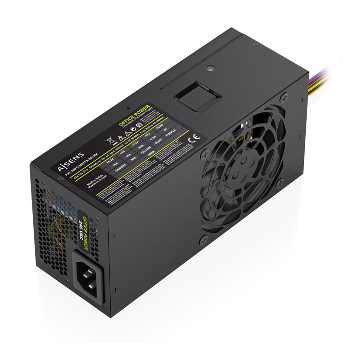 EAN 8435739905159 - AISENS ASPC-500TFX-SEOBK unidad de fuente de alimentación 20+4 pin ATX Negro imagen 1