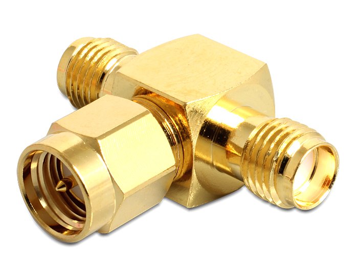 Delock Hf Sma Buchse > Sma Stecker > Sma Buchse T-Stck