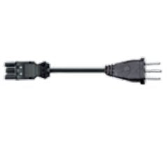 EAN 4016514023592 - Bachmann GST18 3m Negro Enchufe tipo J imagen 1
