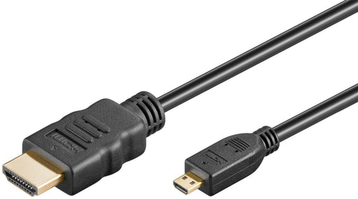 EAN 4040849537844 - Goobay 53784 cable HDMI 1,5 m HDMI tipo A (Estándar) HDMI tipo D (Micro) Negro imagen 1