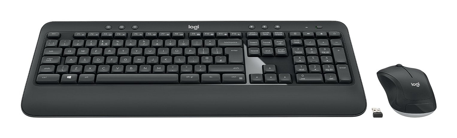 EAN 5099206077393 - Logitech 920-008677 teclado Ratón incluido Universal RF inalámbrico QWERTZ Suizo Negro imagen 2