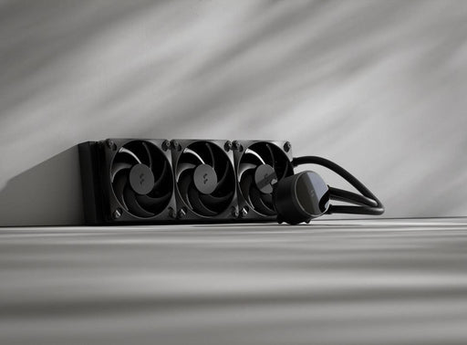EAN 7340172714668 - Fractal Design Radius 360 Black Procesador Sistema de refrigeración líquida todo en uno 12 cm Negro 1 pie imagen 2