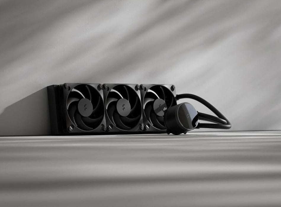 EAN 7340172714668 - Fractal Design Radius 360 Black Procesador Sistema de refrigeración líquida todo en uno 12 cm Negro 1 pie imagen 2