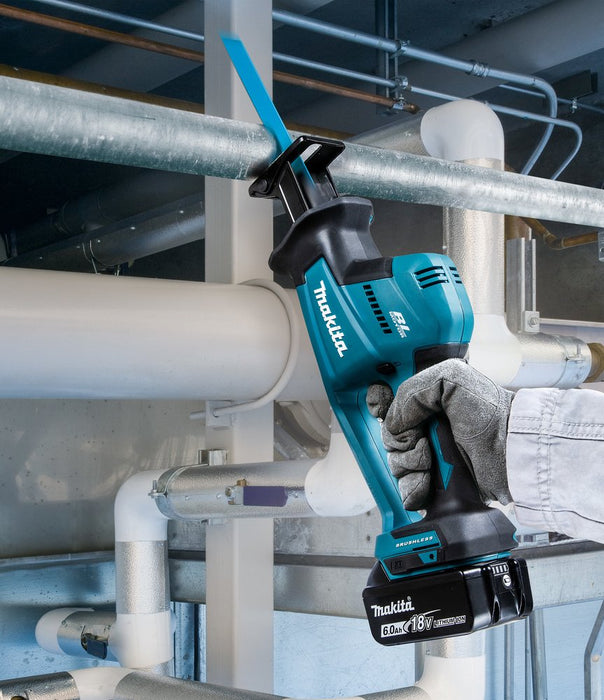 EAN 0088381770989 - Makita DJR189ZJ sierra recíproca 3100 spm Negro, Azul imagen 14