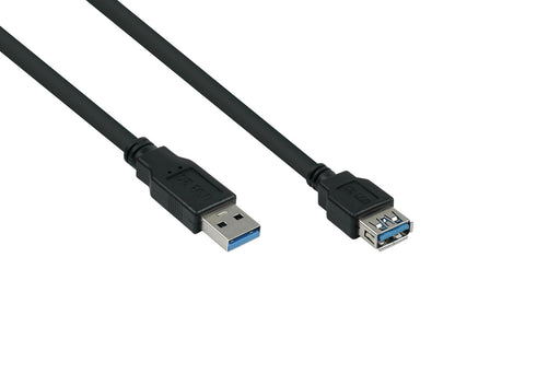 EAN 4066857000064 - Alcasa UK30P-ASA-010S cable USB USB 3.2 Gen 1 (3.1 Gen 1) 1 m USB A Negro imagen 1