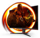 EAN 4038986199919 - AOC 24G2SAE/BK pantalla para PC 60,5 cm (23.8") 1920 x 1080 Pixeles Full HD Negro, Rojo imagen 2