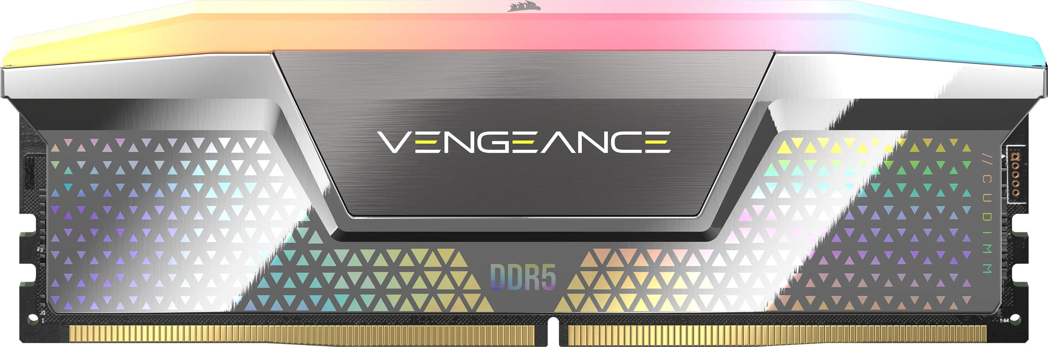 Memoria Corsair 48 Gb Ddr5-8400 2x 24 Gb Plateada, Cmhc48gx5m2x8400c40, Vengeance Rgb, Intel Xmp Cmhc48gx5m2x8400c40