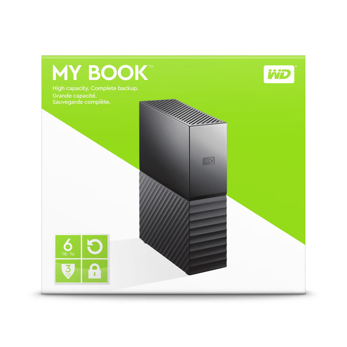 EAN 0718037850689 - Western Digital My Book disco duro externo 6 TB 3.5" Micro-USB B 3.2 Gen 1 (3.1 Gen 1) Negro imagen 11
