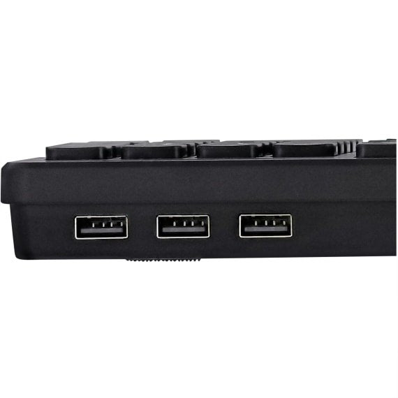 Teclado Con Cable T Nb Con Hub (Negro)