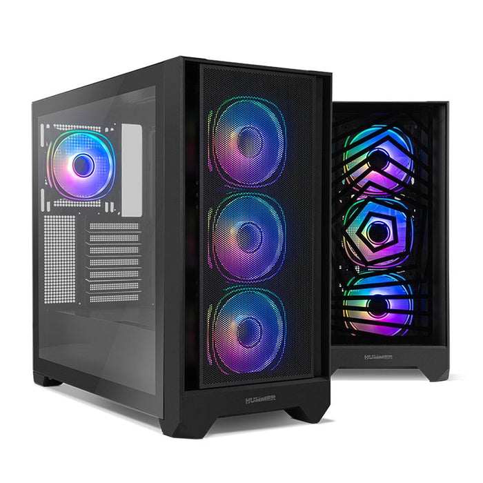 EAN 8436587974885 - NOX Hummer PLASMA Midi Tower Negro imagen 13