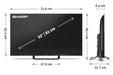 EAN 5905683273503 - Sharp 32HF3265E Televisor 81,3 cm (32") imagen 6