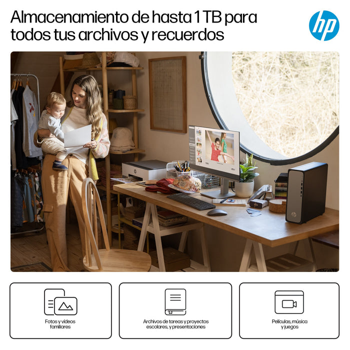 EAN 0199896765015 - HP OmniDesk Slim S03-0010ns PC Intel Processor 300 300 8 GB DDR5-SDRAM 512 GB SSD Windows 11 Home Torre P imagen 10
