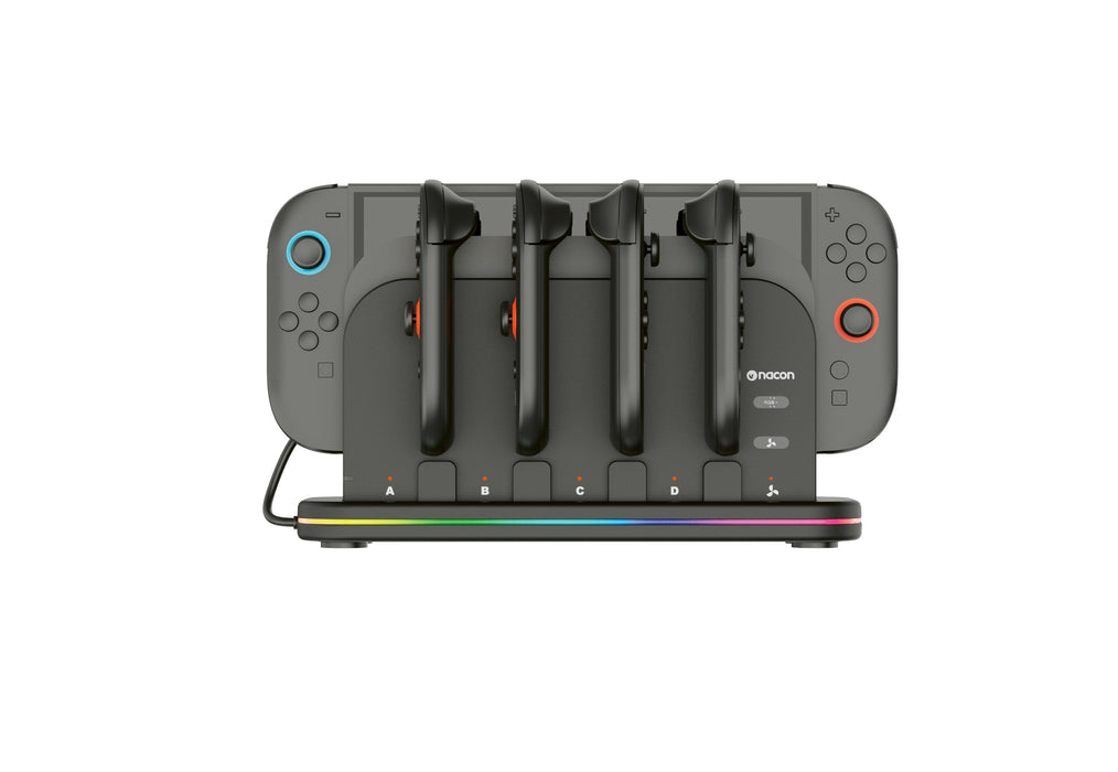 Kit Carg Rgb Para 4 Joy-Con+Venti.