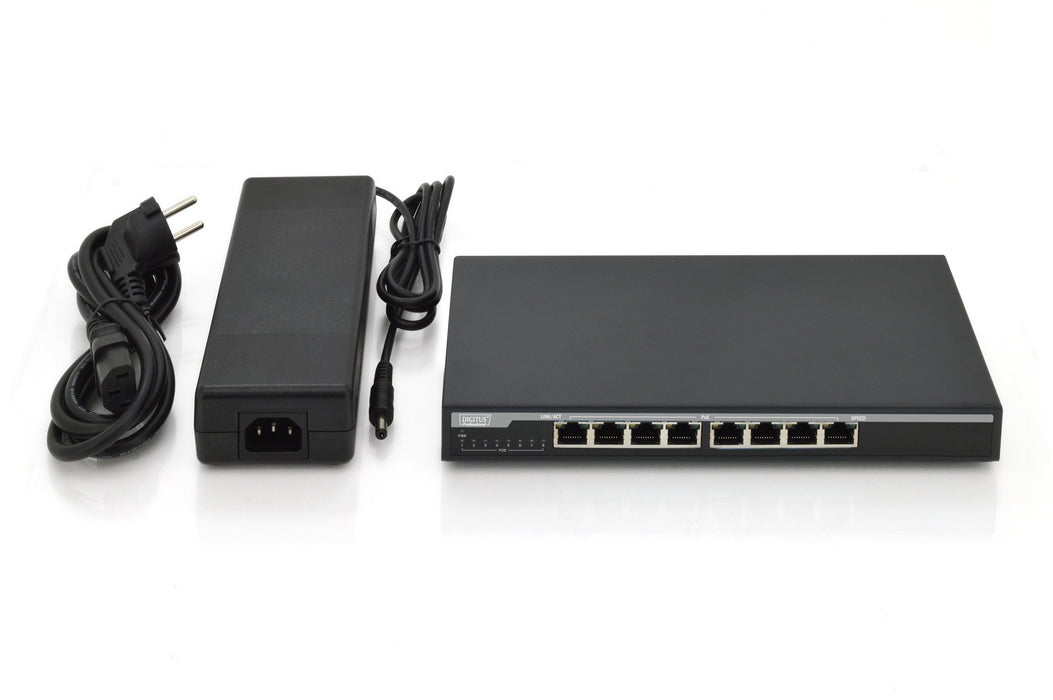 EAN 4016032390596 - Digitus DN-95340 switch No administrado Gigabit Ethernet (10/100/1000) Energía sobre Ethernet (PoE) Negro imagen 5