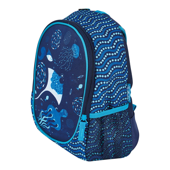 Herlitz Rookie Deep Ocean Mochila Escolar Azul, Marina Poliéster