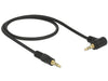 EAN 4043619837526 - DeLOCK 0.5m 3.5mm M/M cable de audio 0,5 m 3,5mm Negro imagen 2
