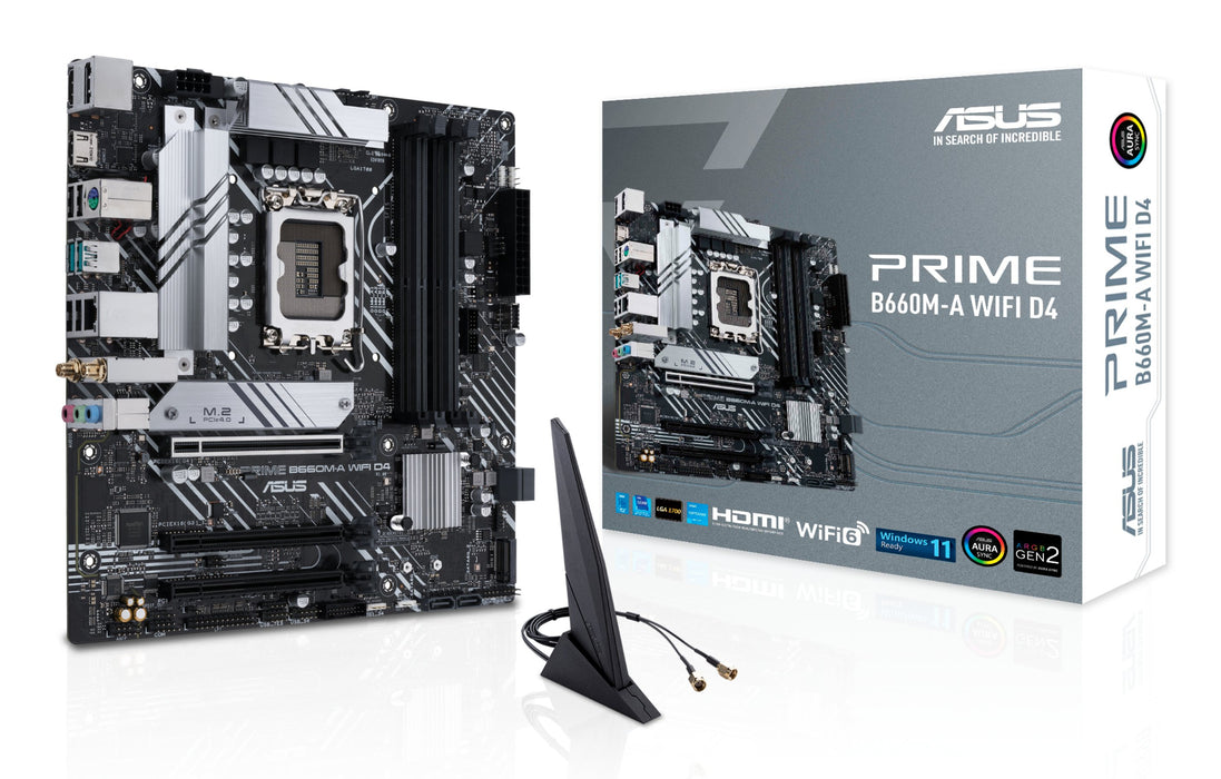 EAN 4711081518105 - ASUS PRIME B660M-A WIFI D4 Intel B660 LGA 1700 micro ATX imagen 1