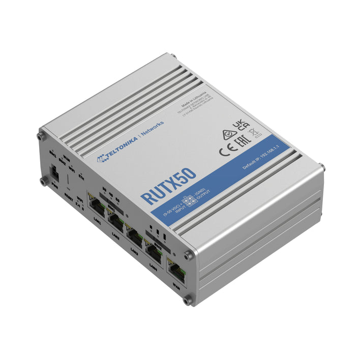 EAN 4251877393412 - Teltonika RUTX50 router inalámbrico Gigabit Ethernet 5G Acero inoxidable imagen 1