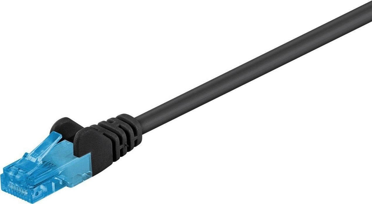 Latiguillo Cat 6a, U/Utp,  1.00 M, Negro, Lszh Goobay