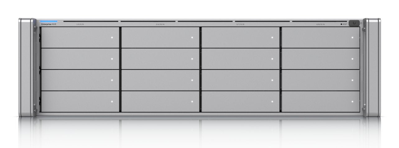 Enterprise Network Video  Recorder, 3u Nvr With (16)