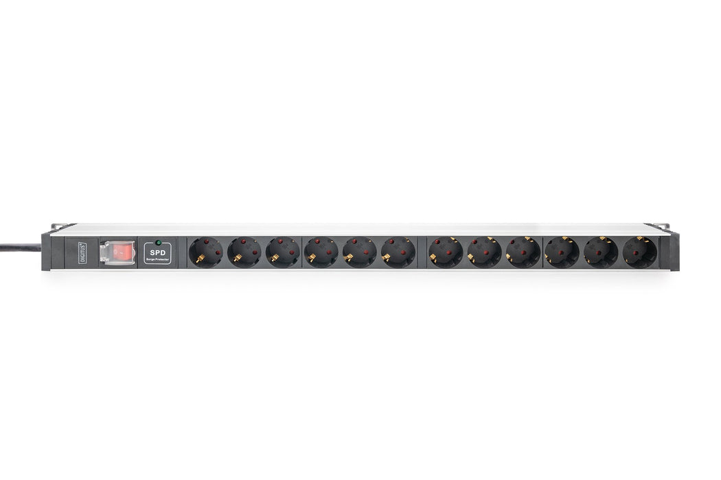 EAN 4016032483618 - Digitus DN-95435 unidad de distribución de energía (PDU) 12 salidas AC 1U imagen 2
