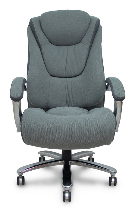 Piqueras Y Crespo Forol Sillon Ergo531 Basculante Tapizado Tela Y 3d Color Gris Base Cromo Ruedas Nailon 60mm