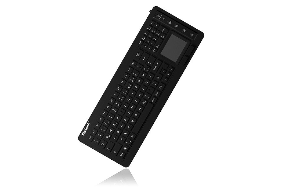 EAN 4250078189978 - KeySonic KSK-6231 INEL (CH) teclado Industrial USB QWERTZ Suizo Negro imagen 3