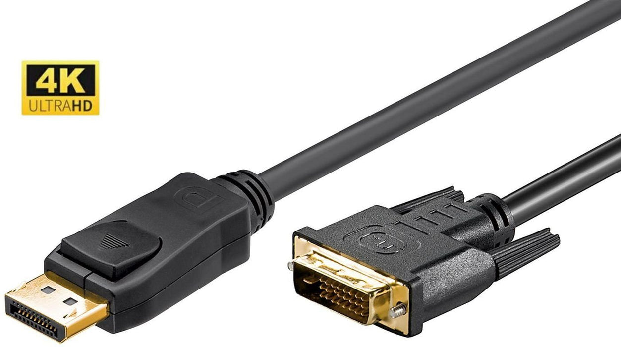 EAN 5712505127766 - Microconnect DP-DVI-MM-500 adaptador de cable de vídeo 5 m DisplayPort DVI-D Negro imagen 1