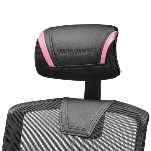 EAN 8435693102328 - Mars Gaming MGC-ERGO Silla para videojuegos universal Asiento acolchado Rosa, Negro imagen 2