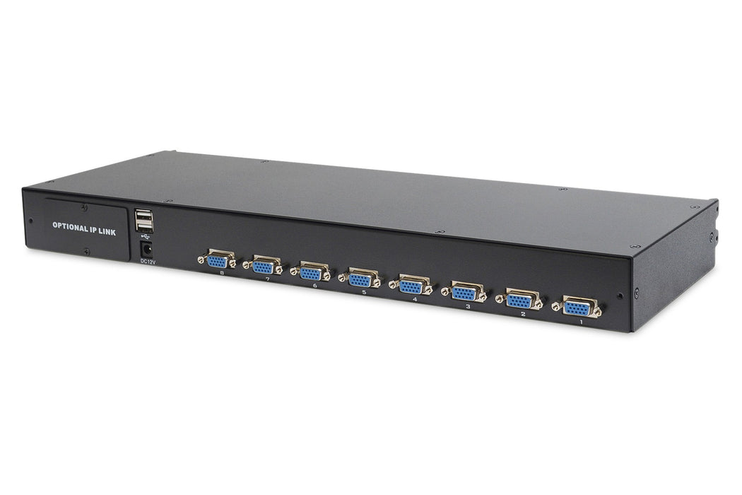 EAN 4016032449454 - Digitus DS-72210-2US consola de rack 43,2 cm (17") 1280 x 1024 Pixeles Negro 1U imagen 6