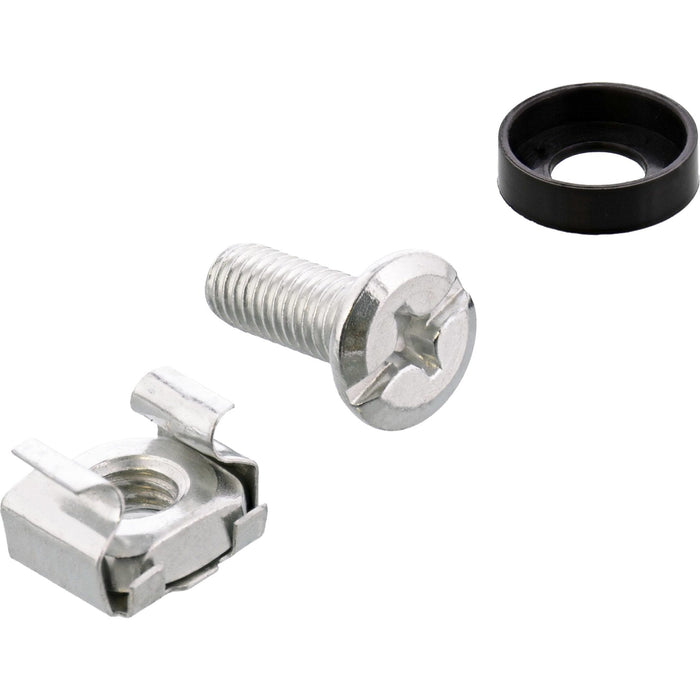 Inline 19110w Organizador De Cables 5 Plastic Brackets Removable, Ral 9005, Negro