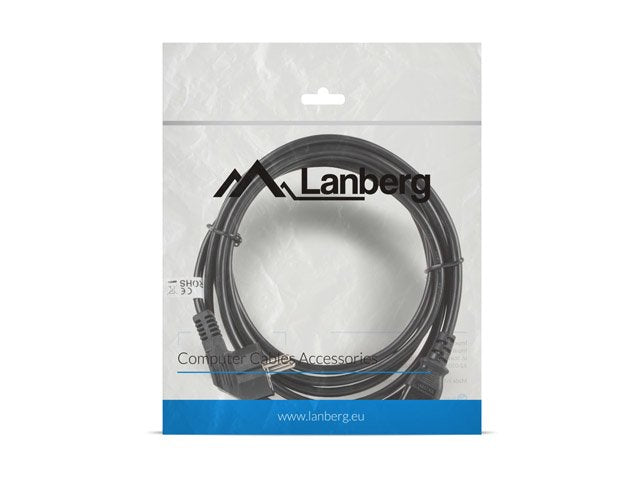 EAN 5901969409765 - Lanberg CA-C13C-11CC-0050-BK cable de transmisión Negro 5 m C13 acoplador CEE7/7 imagen 4