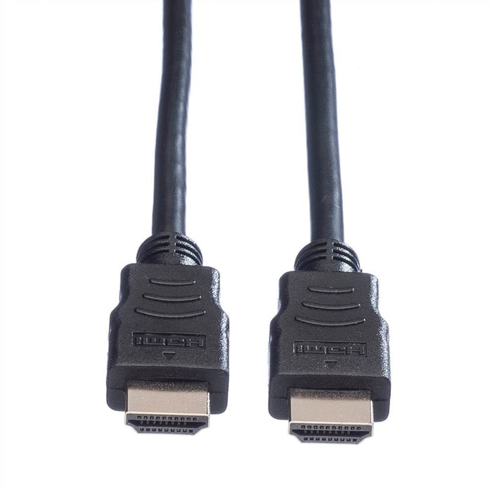 Value Hdmi High Speed Cable Mit Ethernet Schwarz 5m