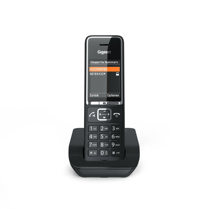 EAN 4250366865805 - Gigaset COMFORT 550 Teléfono analógico Identificador de llamadas Negro imagen 9