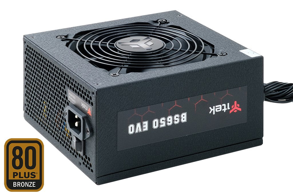 EAN 8056157881018 - itek BS650 EVO unidad de fuente de alimentación 650 W 24-pin ATX ATX Negro imagen 1