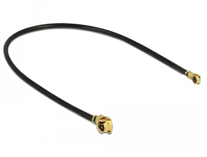 EAN 4043619896479 - DeLOCK 89647 cable coaxial 1.13 0,3 m MHF (I-PEX) MHF IV/ HSC MXHP32 Negro, Oro imagen 2