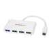 EAN 0065030871051 - StarTech.com HB30C4ABW hub de interfaz USB 3.2 Gen 1 (3.1 Gen 1) Type-C 5000 Mbit/s imagen 1