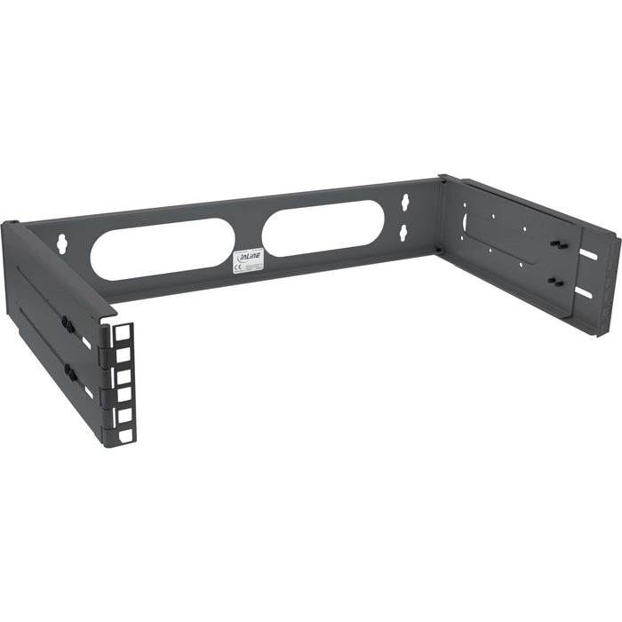 Rack Plegable Inline De 19", 2u, 24-40 Cm De Profundidad, Negro