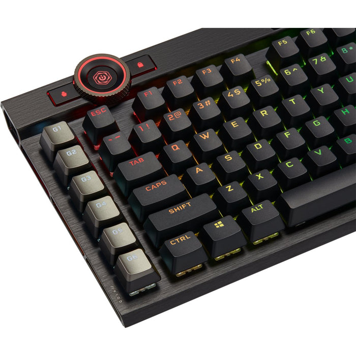 EAN 0840006624042 - Corsair K100 RGB Optical-Mechanical Gaming teclado Juego USB QWERTZ Alemán Negro imagen 13