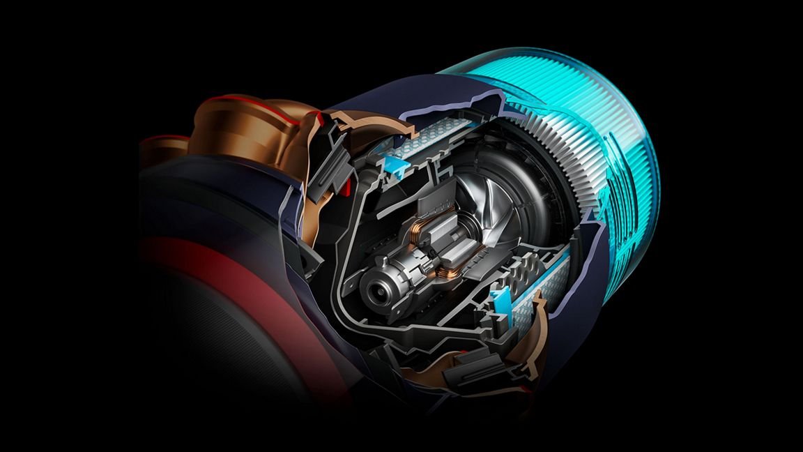 EAN 5025155081723 - Dyson Gen5detect Batería Secar HEPA Sin bolsa Azul, Cobre imagen 8