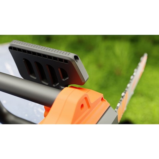 Motosierra Black Decker Becs2245-Qs, 2200 W, 45 Cm, Color Naranja Y Negro.