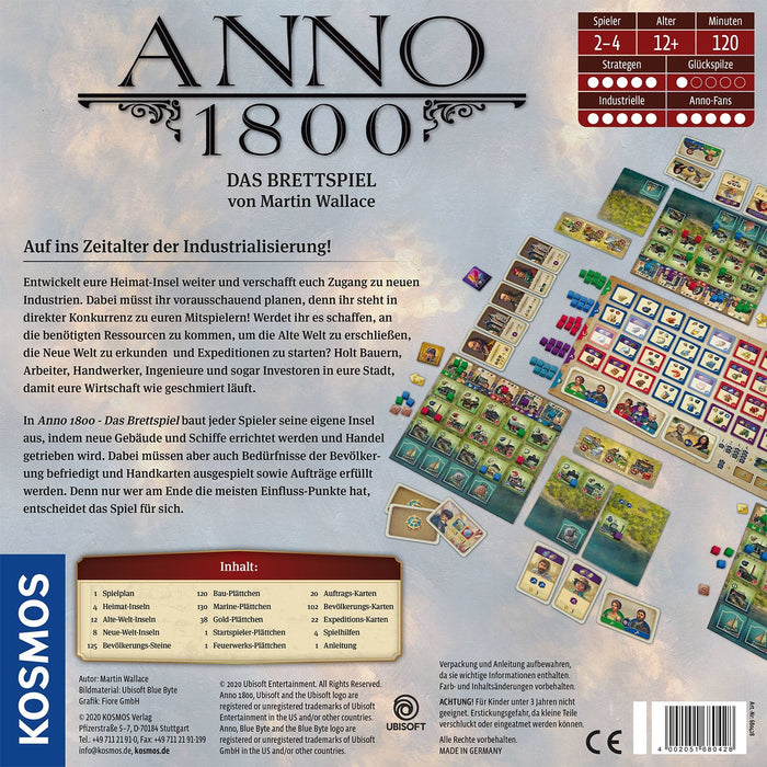 Kosmos Anno 1800, Juego De Mesa 680428
